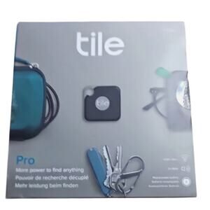 Tile by Life360 - Pro (2018) Item Tracker - Jet Black/Graphite RT-15001